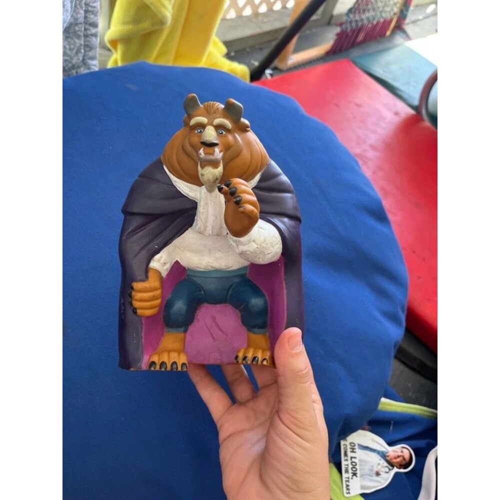1992 Pizza Hut Disney's Beauty and The Beast Hand Puppet